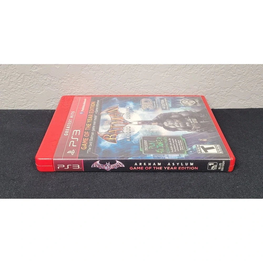 Playstation 3 Video Game Batman: Arkham Asylum: Game of the Year Edition PS3